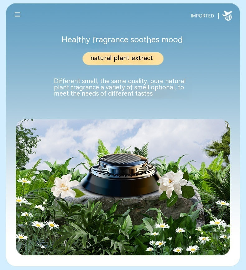 Portable Kinetic Car Air Freshener Solar