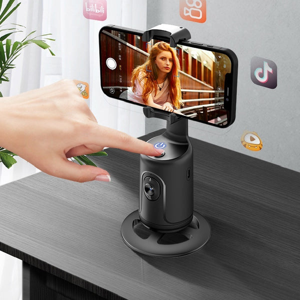 360 Auto Face Tracking Gimbal AI Smart Gimbal Face Tracking